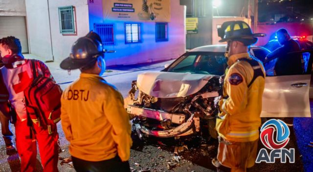 Conductor chocó contra un camión en la avenida Ermita