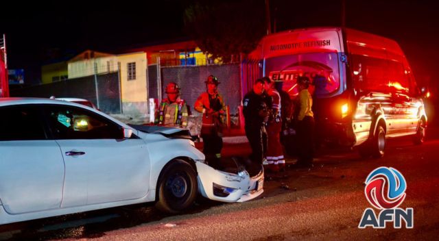 Conductor chocó contra un camión en la avenida Ermita
