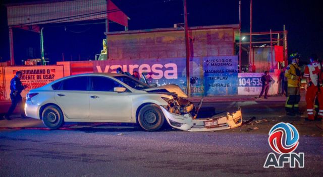 Conductor chocó contra un camión en la avenida Ermita