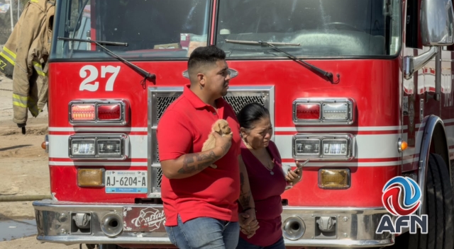 Fuego destruye seis viviendas de madera en la Vía Rápida Poniente