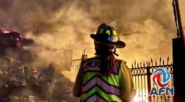 Arden ocho viviendas en Rancho Las Flores; no hubo lesionados