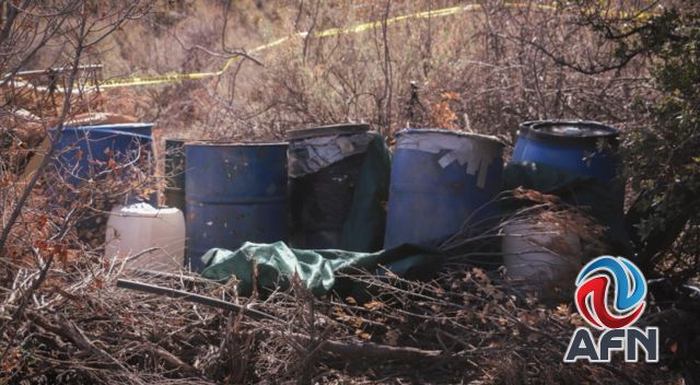 Descubren laboratorio con capacidad para 500 kilos semanales de metanfetamina