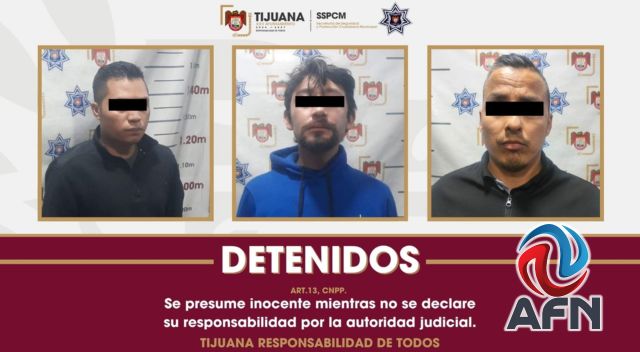 Detienen a tres por colocar una narcomanta con amenazas