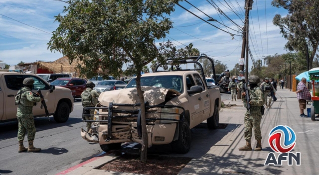 Arrollan militares a un motociclista de tránsito en Garita de Otay
