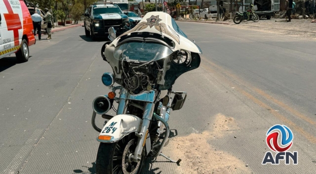 Arrollan militares a un motociclista de tránsito en Garita de Otay