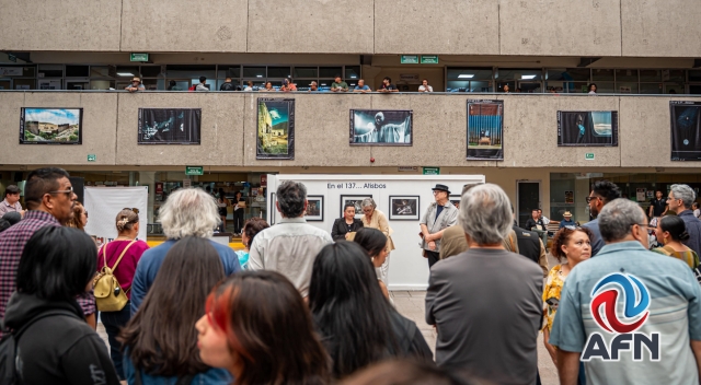 Inauguran exposición fotográfica en explanada de Palacio Municipal 
