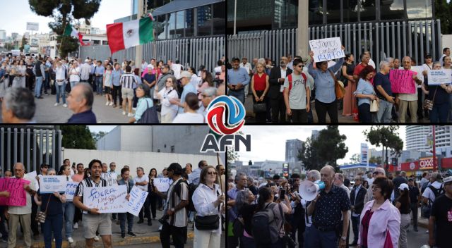 Protestan en Tijuana contra detención de Ernesto Ruffo y exigen piso parejo en investigaciones