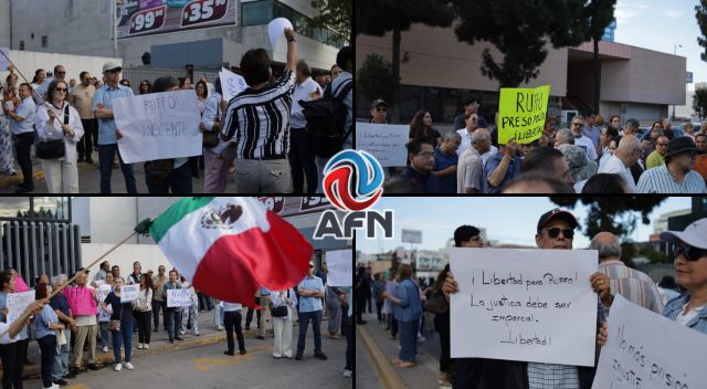 Protestan en Tijuana contra detención de Ernesto Ruffo y exigen piso parejo en investigaciones