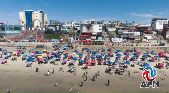 Abarrotadas lucieron las Playas de Tijuana en Sábado de Gloria