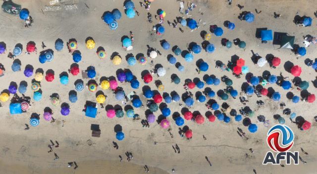 Abarrotadas lucieron las Playas de Tijuana en Sábado de Gloria