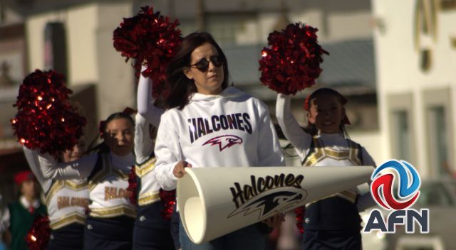 Realizaron en Tecate desfile de la Revolución Mexicana, pospuesto por lluvias