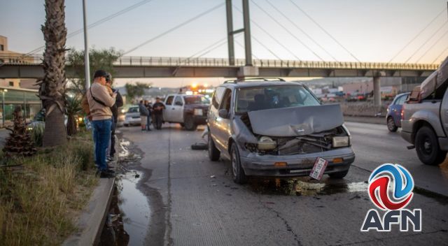 Daños en tres vehículos, dejó un choque múltiple en la Vía Rápida 