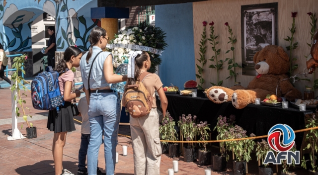 Dedican altar al oso Yogi en el zoológico del parque Morelos