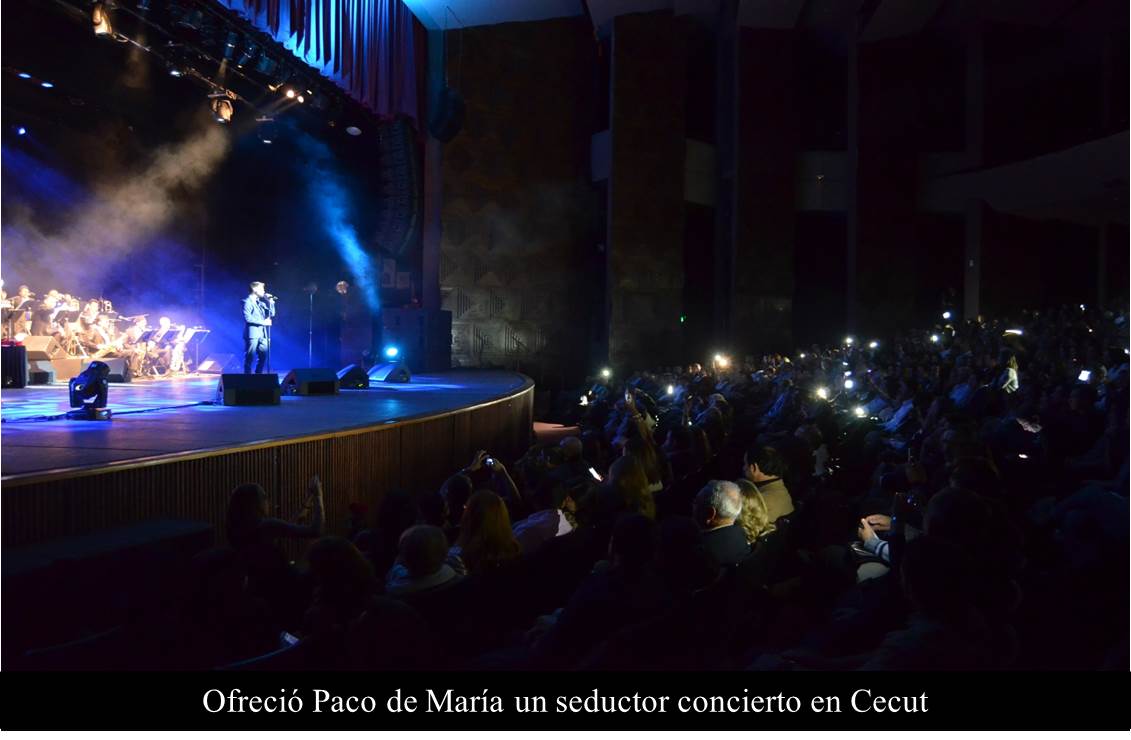 Ofreció Paco de María un seductor concierto en Cecut