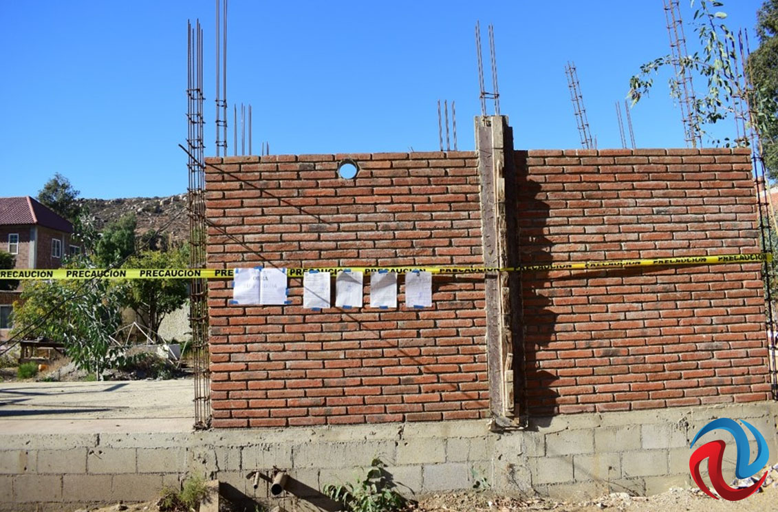 Suspenden tres construcciones en el Valle de Guadalupe
