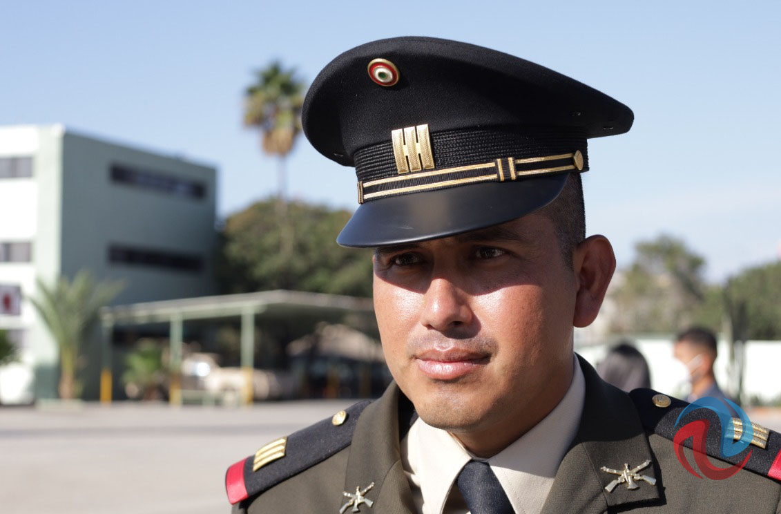 Tomaron protesta de bandera soldados del SMN