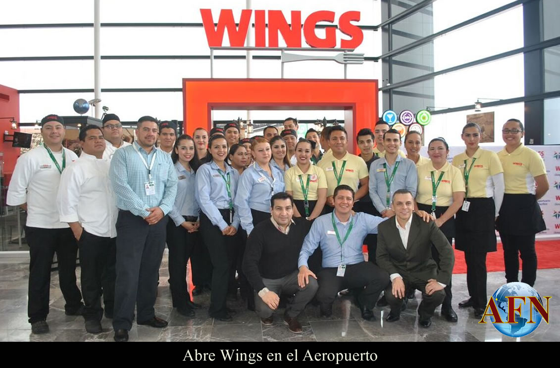 Abre Wings  en el Aeropuerto