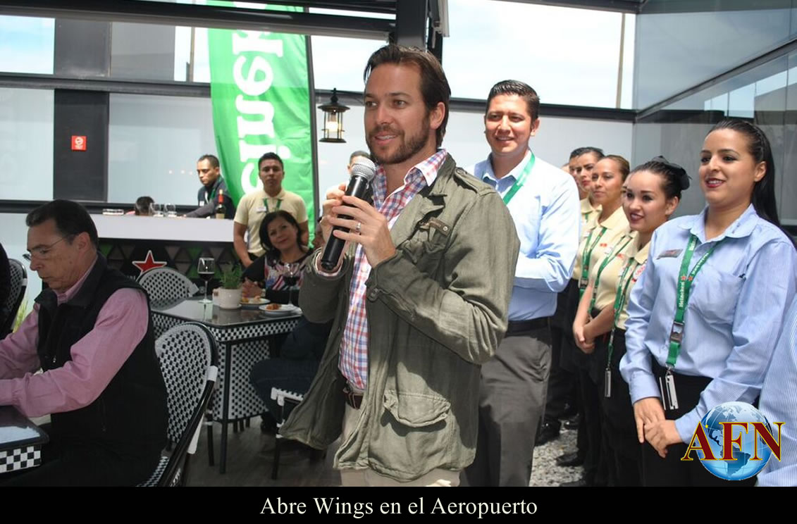 Abre Wings  en el Aeropuerto