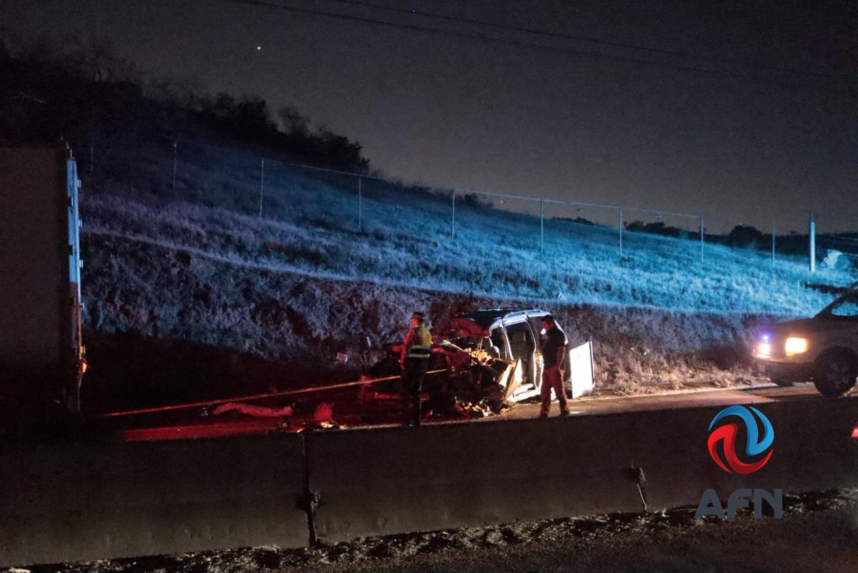 Fatal accidente en la libre Tecate - Tijuana