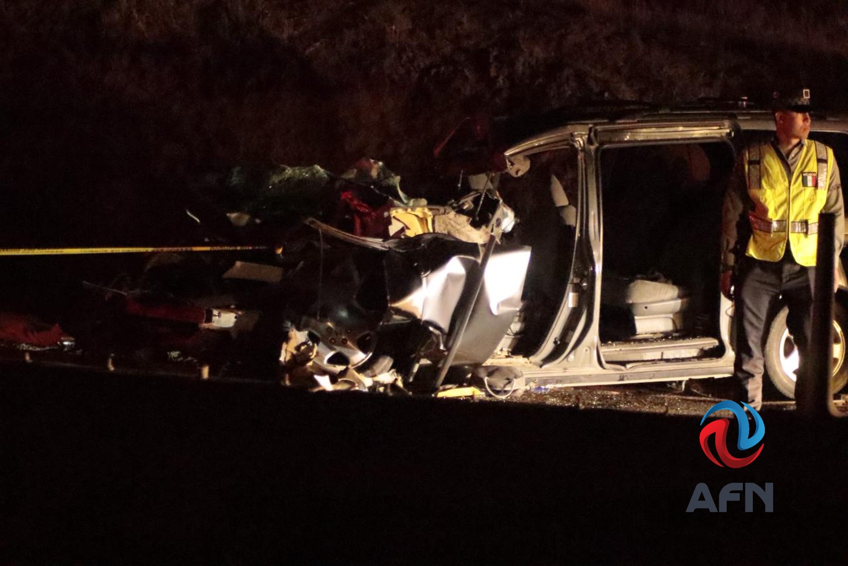 Fatal accidente en la libre Tecate - Tijuana
