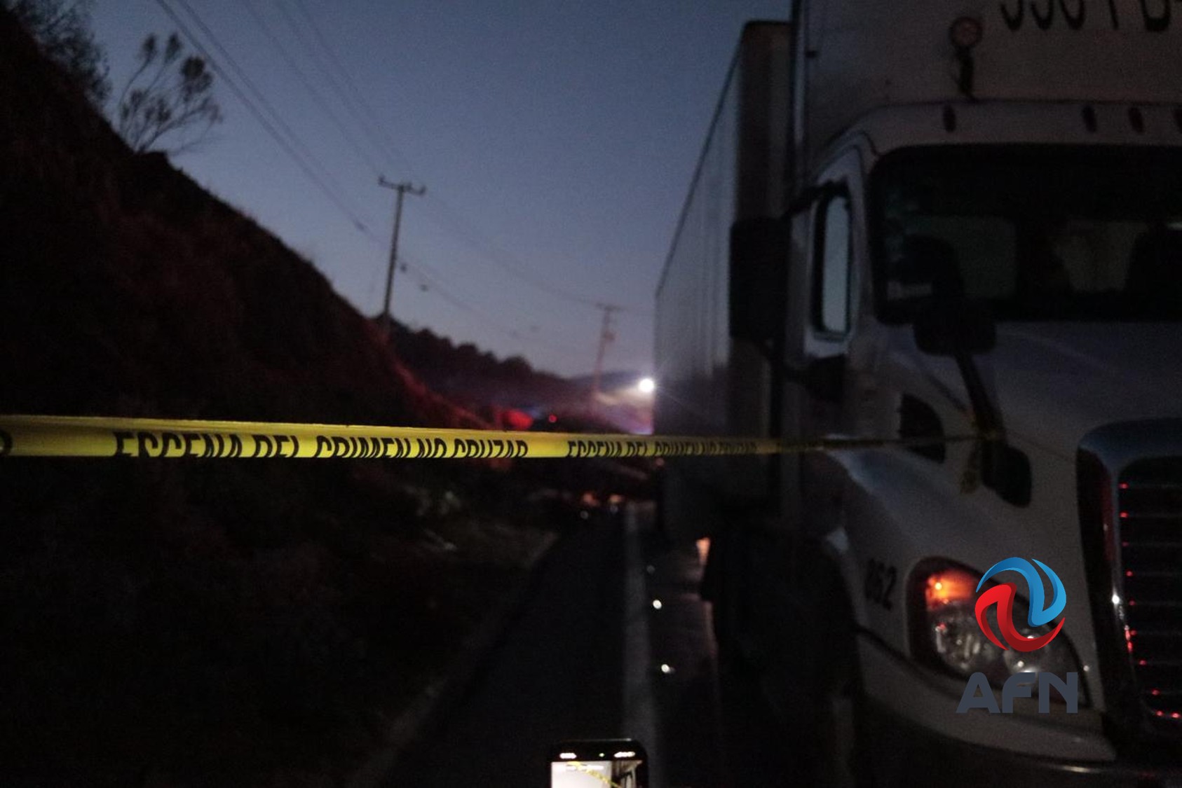 Fatal accidente en la libre Tecate - Tijuana