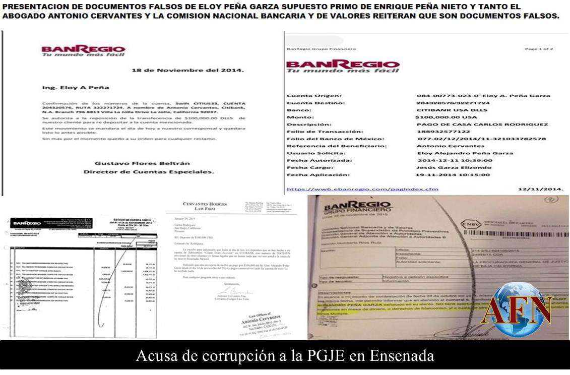 Acusa de corrupción a la PGJE en Ensenada