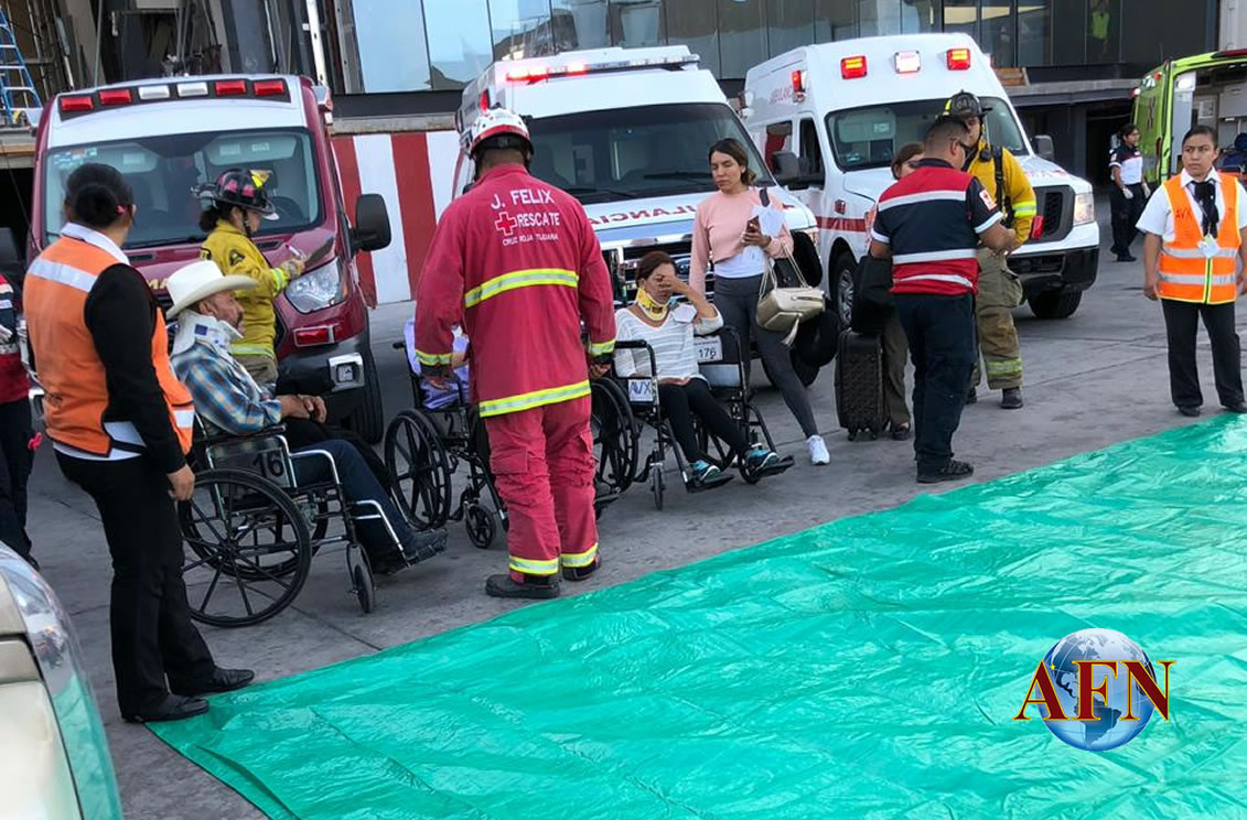 Pasajeros de avión heridos en turbulencia