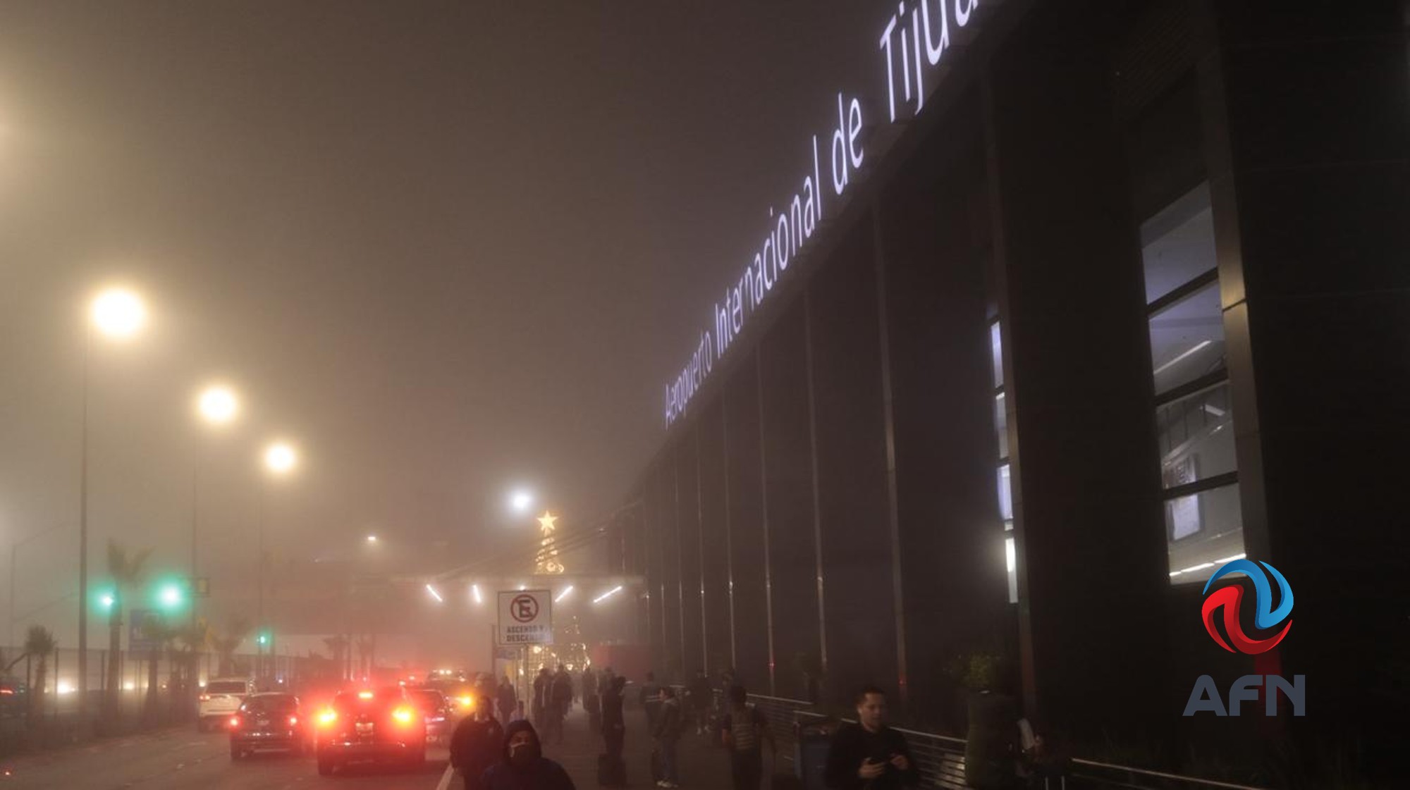 Aeropuerto de Tijuana opera de forma reducida a causa de la niebla
