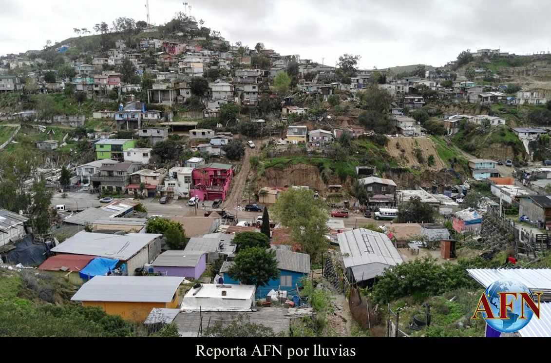 Reporta AFN por lluvias - caída de postes (video)