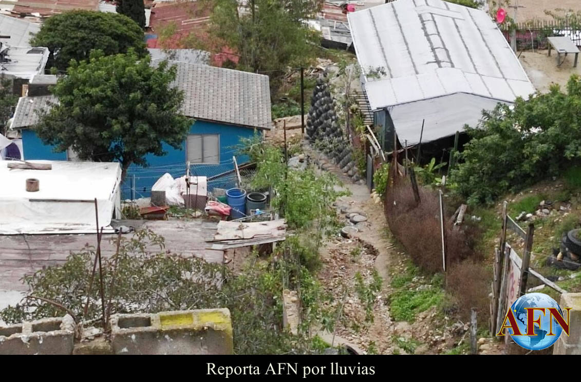 Reporta AFN por lluvias - caída de postes (video)