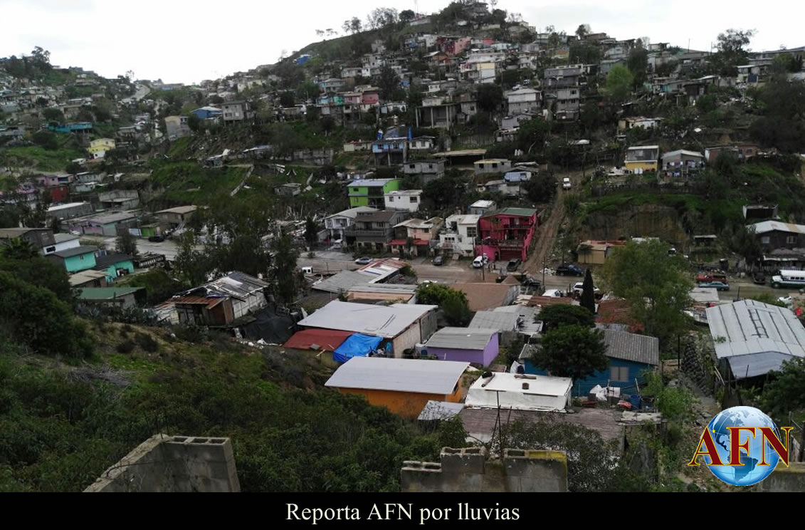 Reporta AFN por lluvias - caída de postes (video)