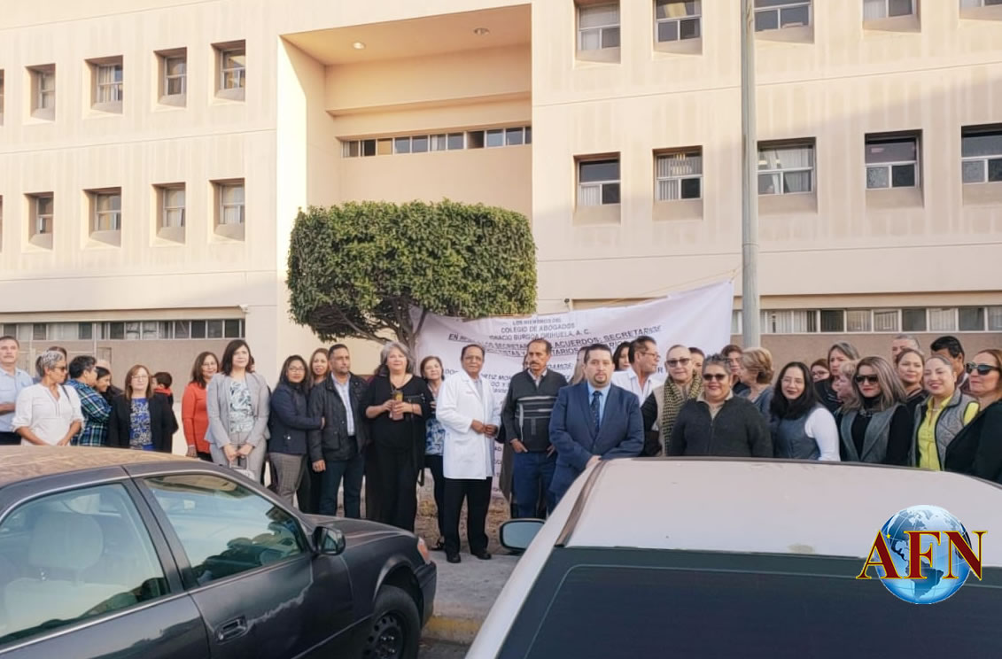 Se manifiestan por salarios en Juzgados