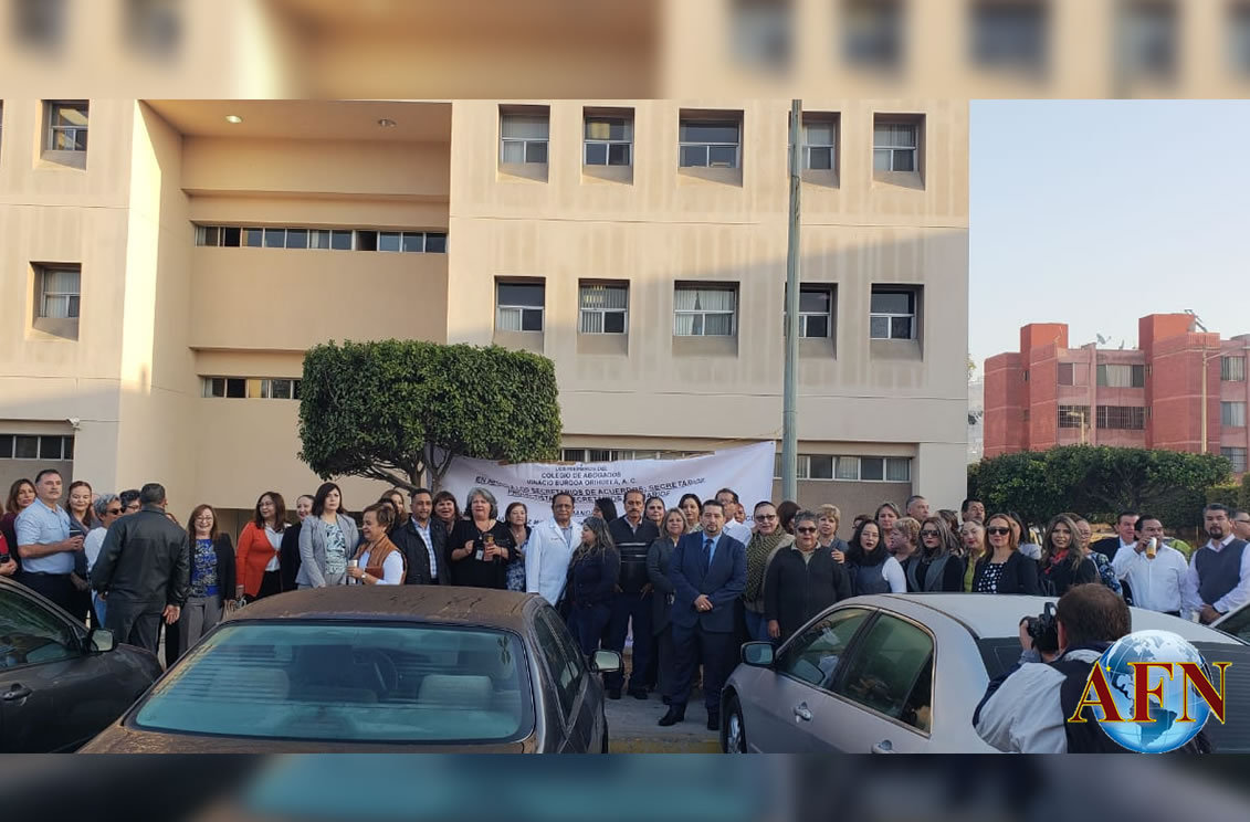 Se manifiestan por salarios en Juzgados