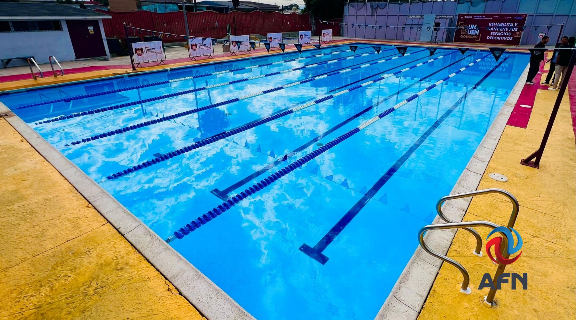 Reabrieron la alberca de la Unidad Deportiva Reforma