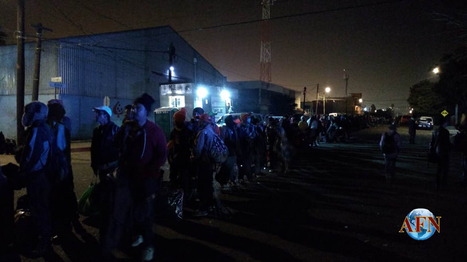 Llegan 500 migrantes más a Tijuana 
