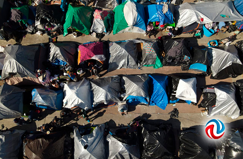 Albergues y grupos alientan a migrantes a mantenerse en El Chaparral 