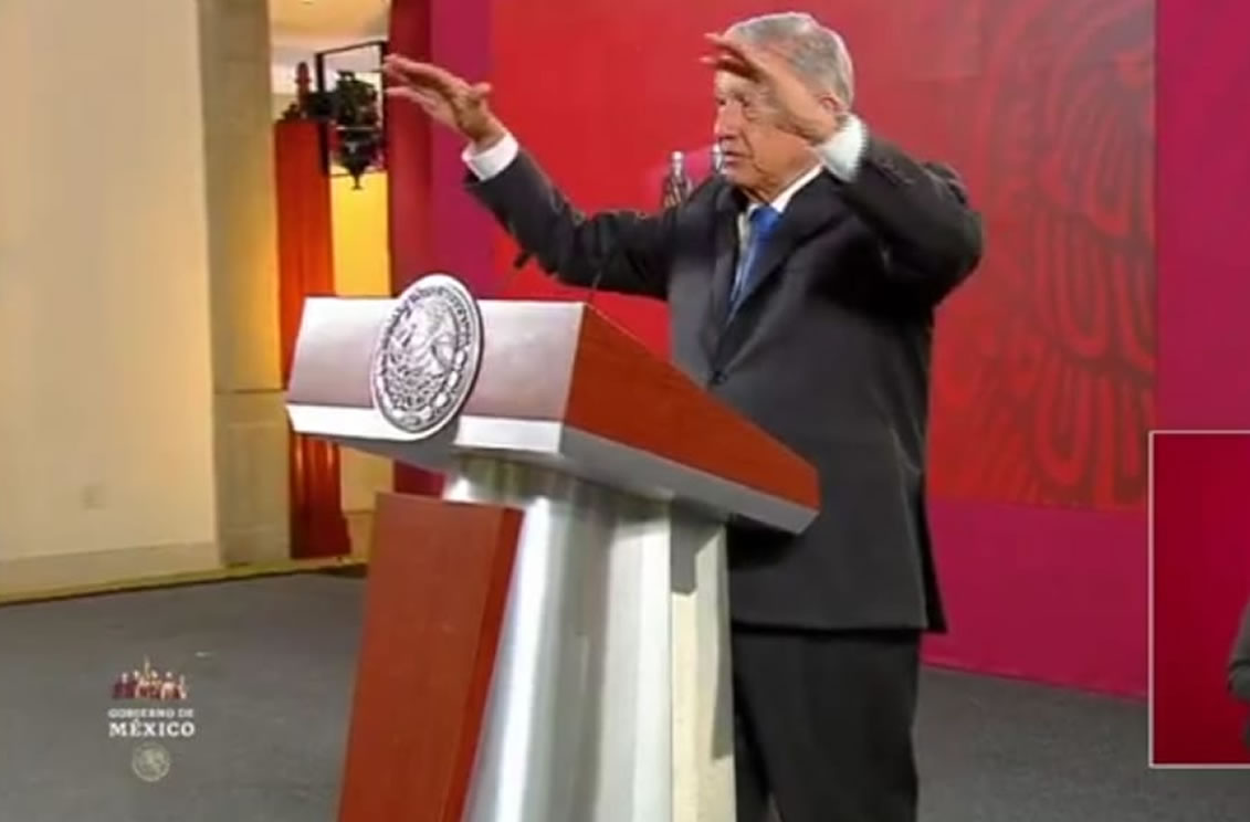 El pueblo se cansa de tanta p... tranza, reitera AMLO