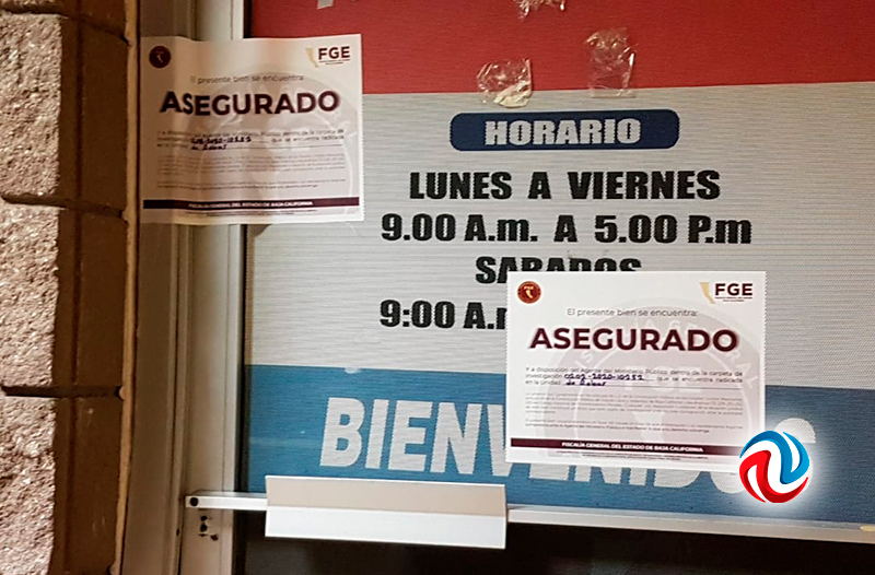 Catean oficinas de Anapromex en Mexicali