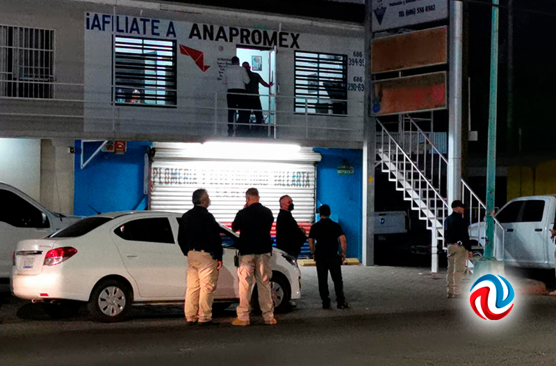 Catean oficinas de Anapromex en Mexicali