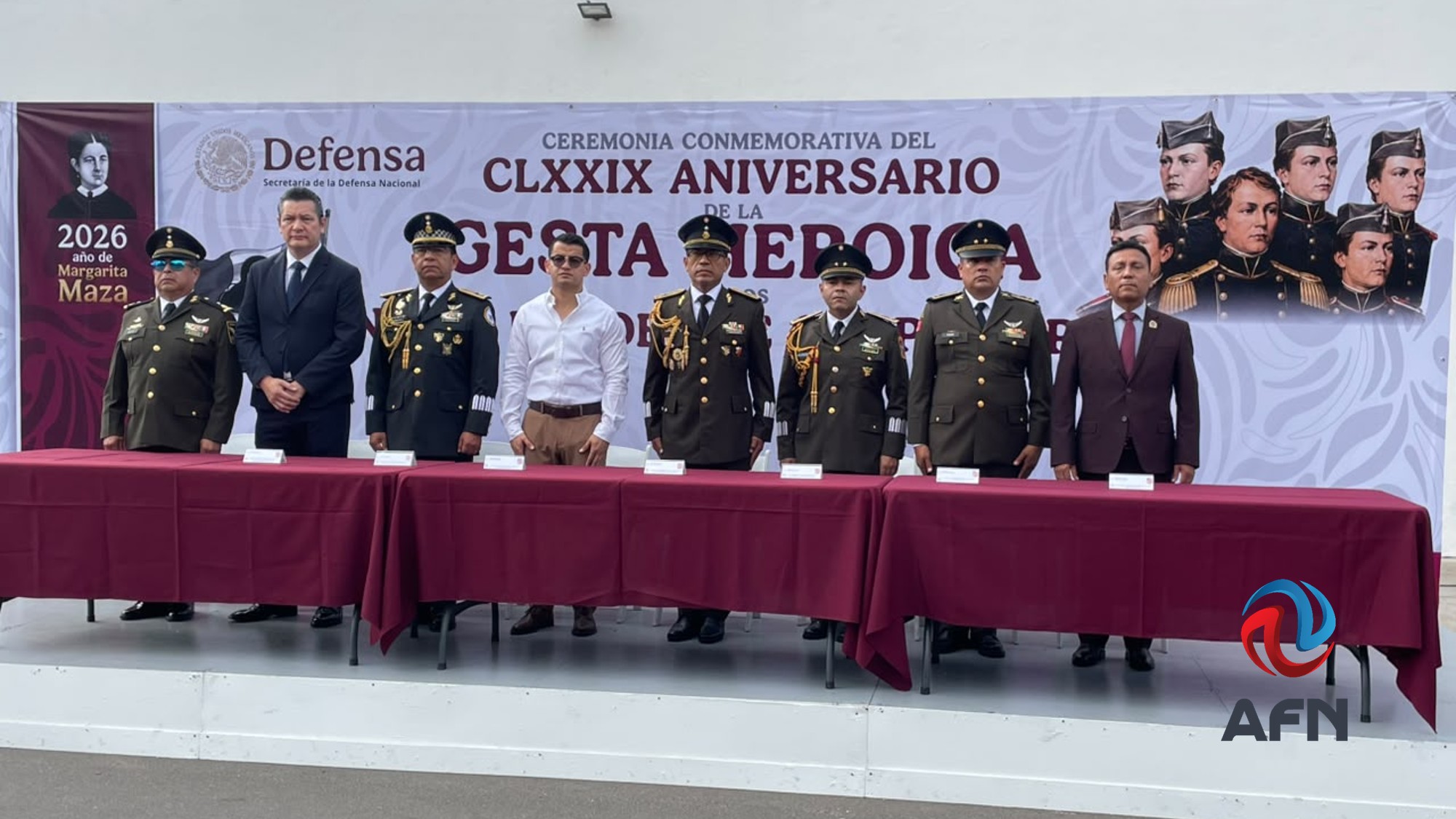 Conmemoran aniversario de la Gesta Heroica de los Niños Héroes de Chapultepec 