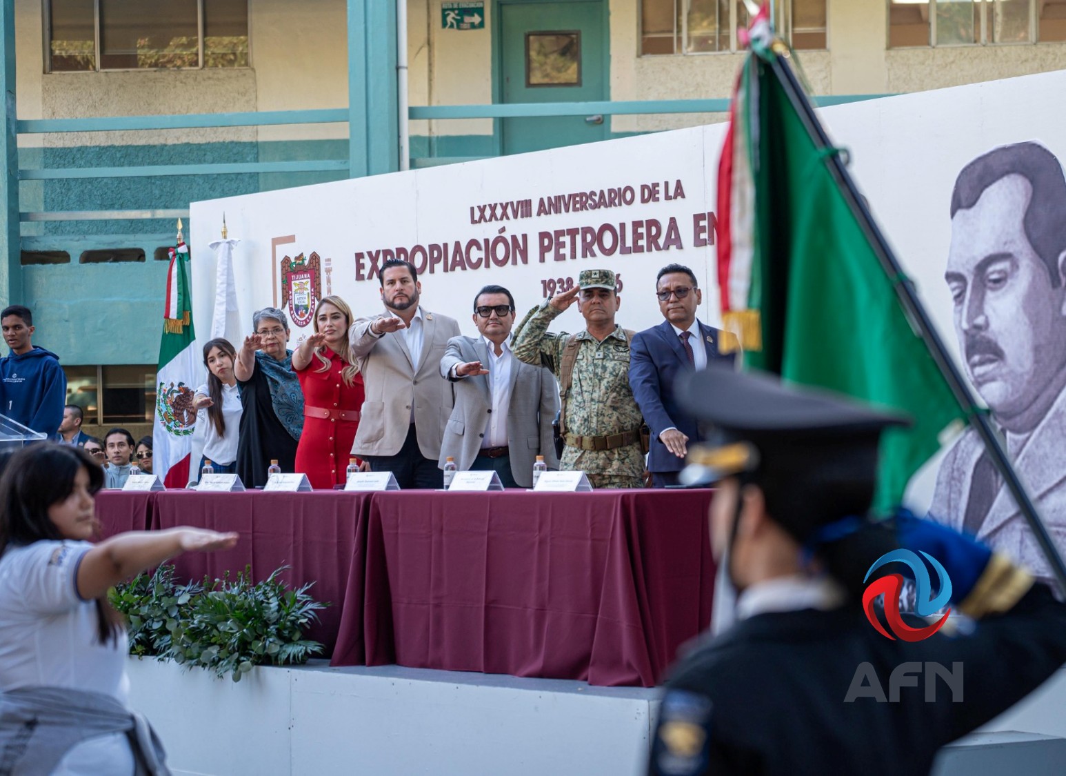 Autoridades conmemoraron el 88 aniversario de la Expropiación Petrolera