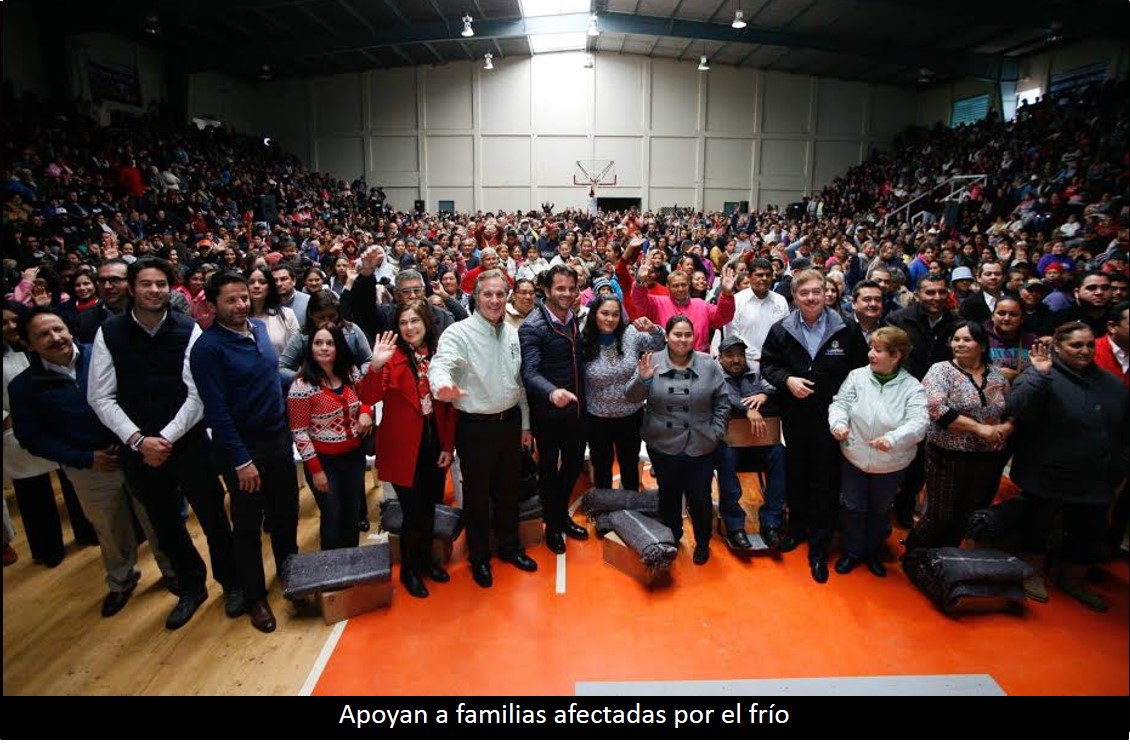Apoyan a familias afectadas por el frío