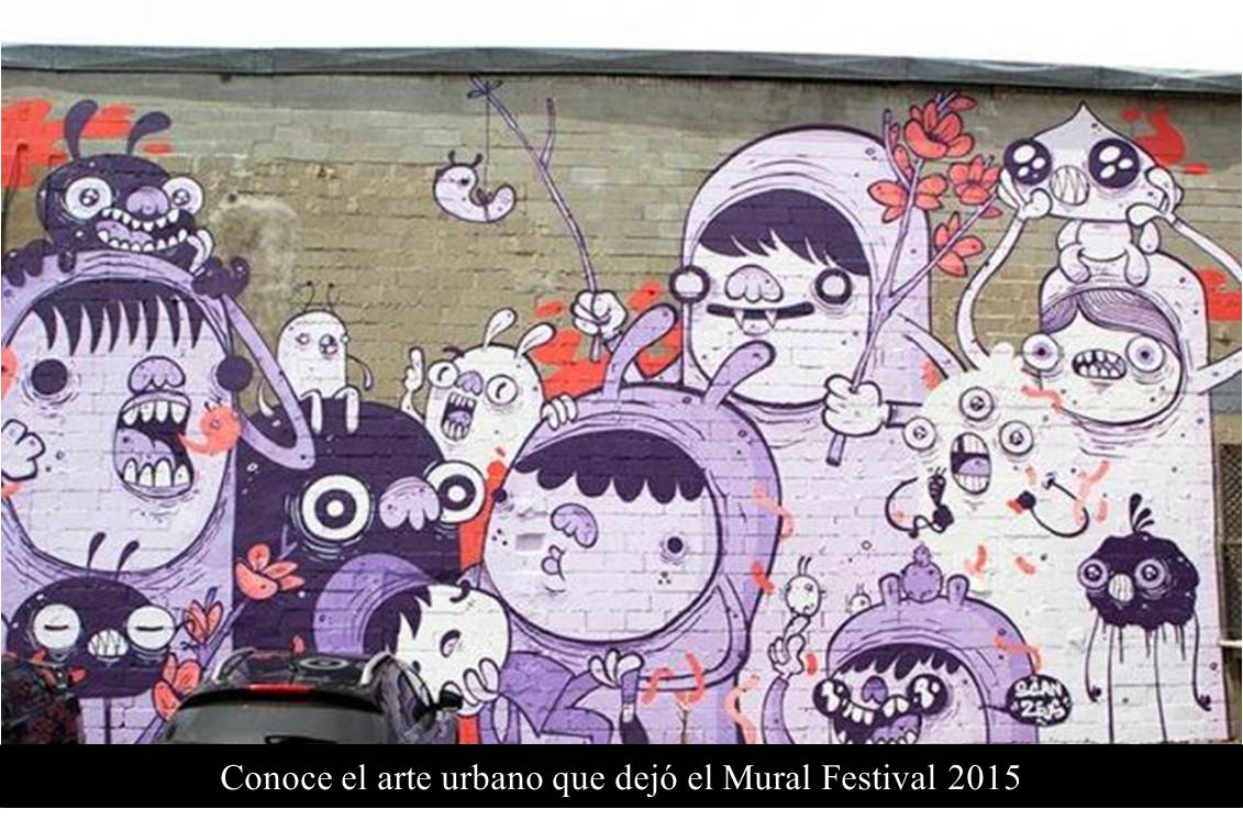 Conoce el arte urbano que dejó el Mural Festival 2015