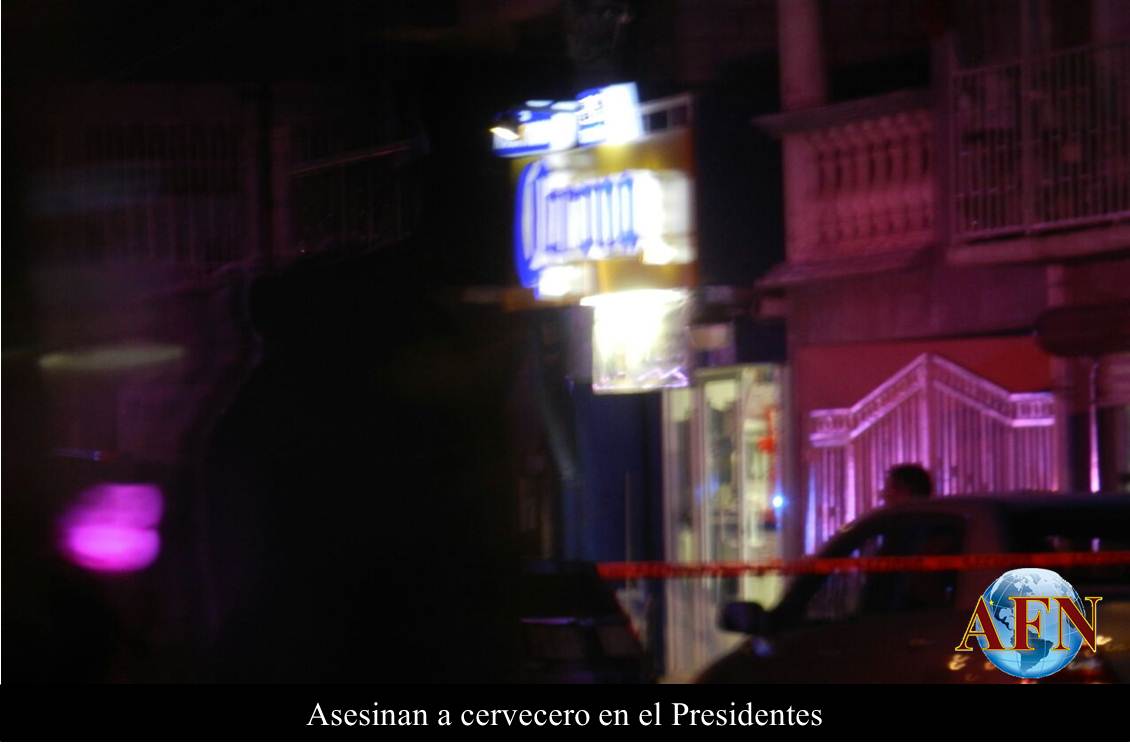 Asesinan a cervecero en el Presidentes