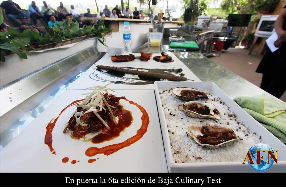 En puerta la 6ta edición de Baja Culinary Fest 