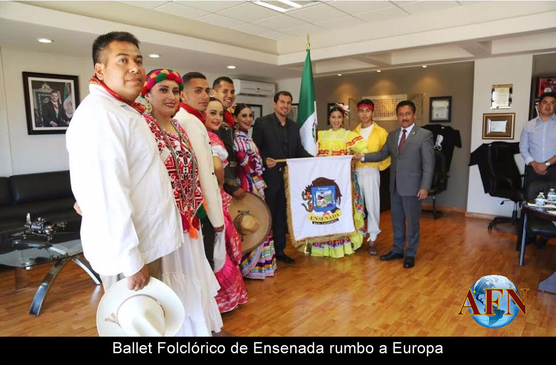 Ballet Folclórico de Ensenada rumbo a Europa