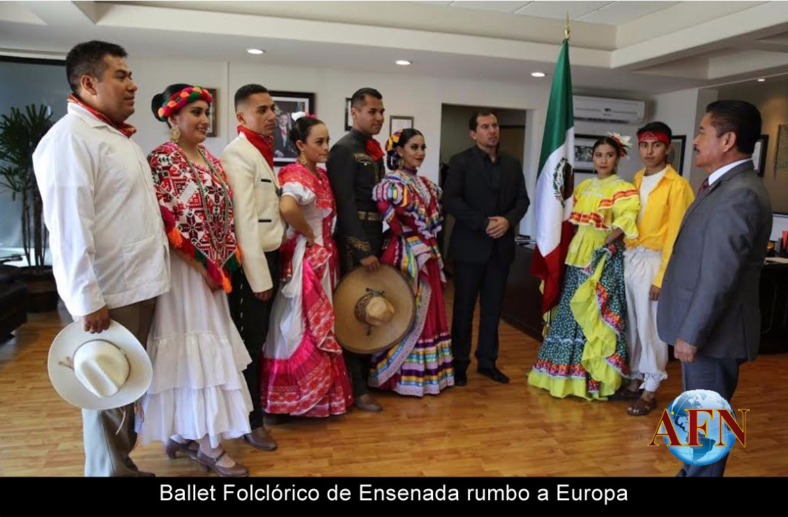 Ballet Folclórico de Ensenada rumbo a Europa