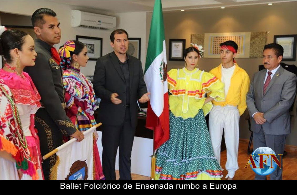 Ballet Folclórico de Ensenada rumbo a Europa
