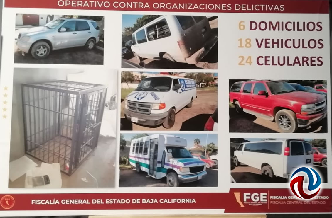 FGE desarticuló banda dedicada al secuestro