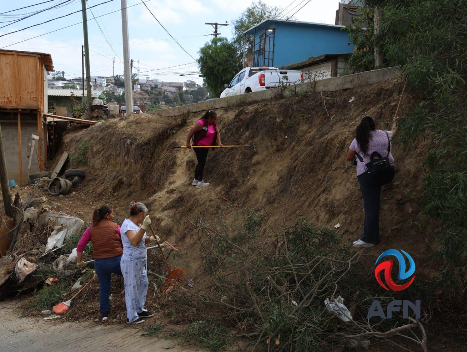 Recolectaron toneladas de basura en colonias de la ciudad